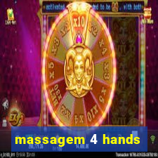 massagem 4 hands